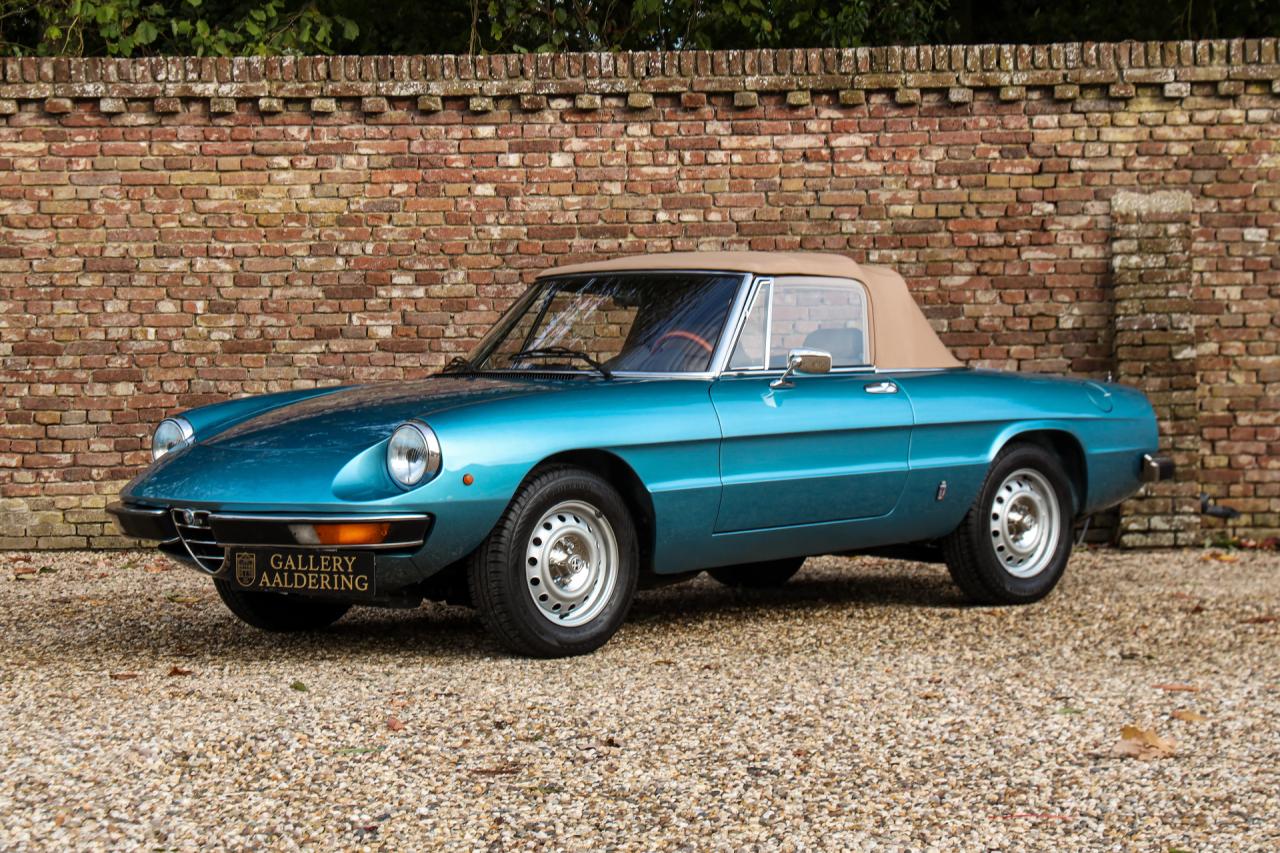 1981 Alfa Romeo Spider 2000 Coda Tronca &ldquo;Most Beautiful Blue&rdquo;