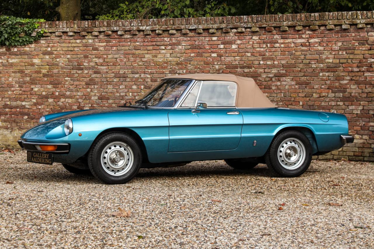 1981 Alfa Romeo Spider 2000 Coda Tronca &ldquo;Most Beautiful Blue&rdquo;