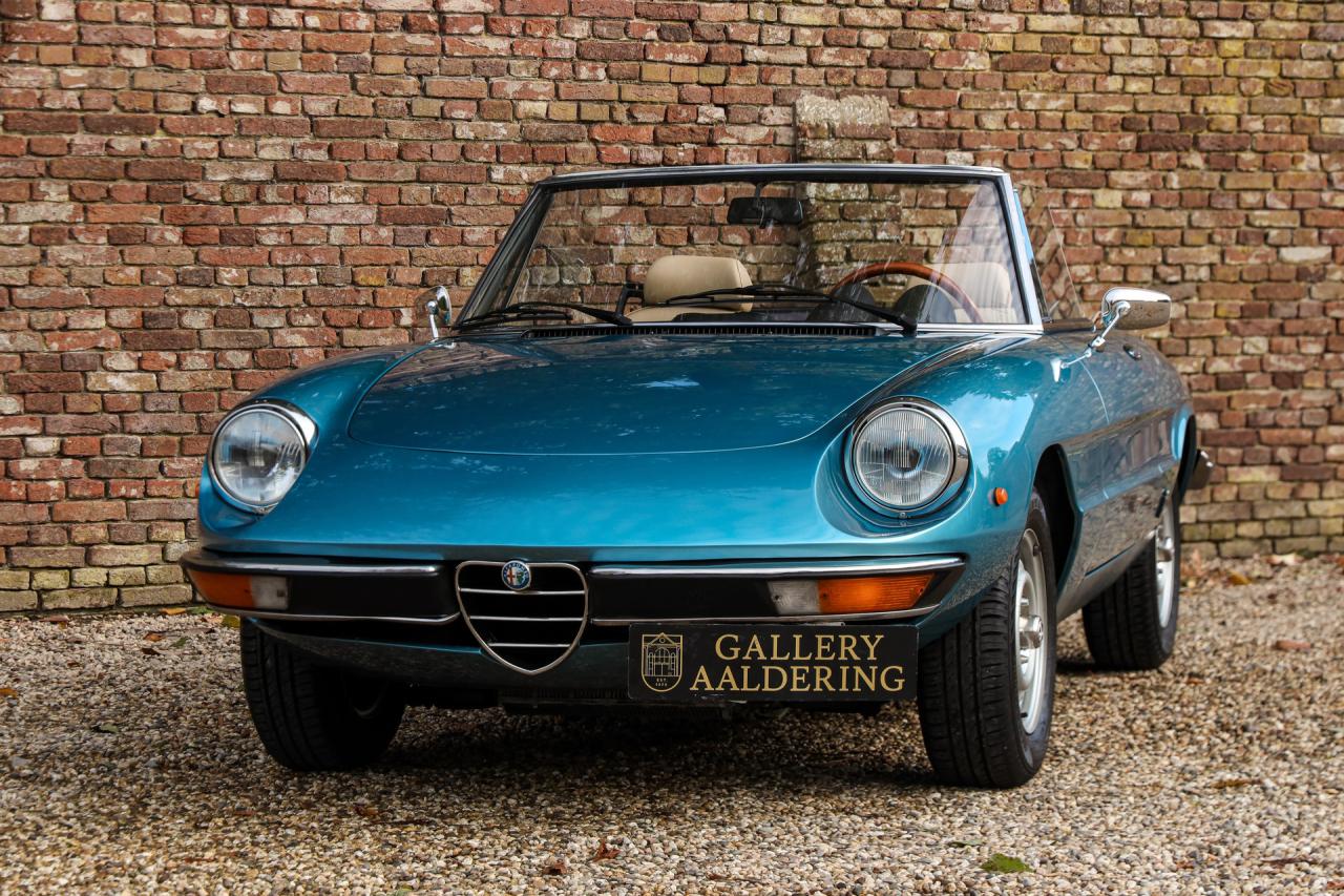 1981 Alfa Romeo Spider 2000 Coda Tronca &ldquo;Most Beautiful Blue&rdquo;