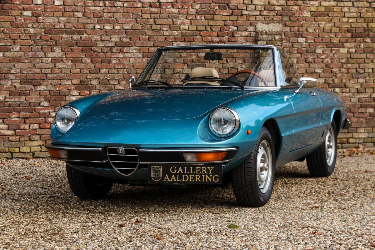 1981 Alfa Romeo Spider 2000 Coda Tronca &ldquo;Most Beautiful Blue&rdquo;