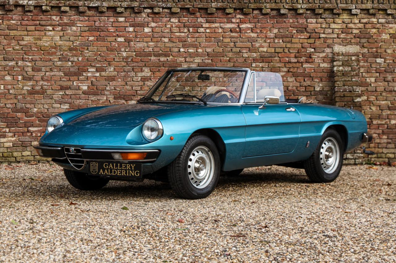 1981 Alfa Romeo Spider 2000 Coda Tronca &ldquo;Most Beautiful Blue&rdquo;