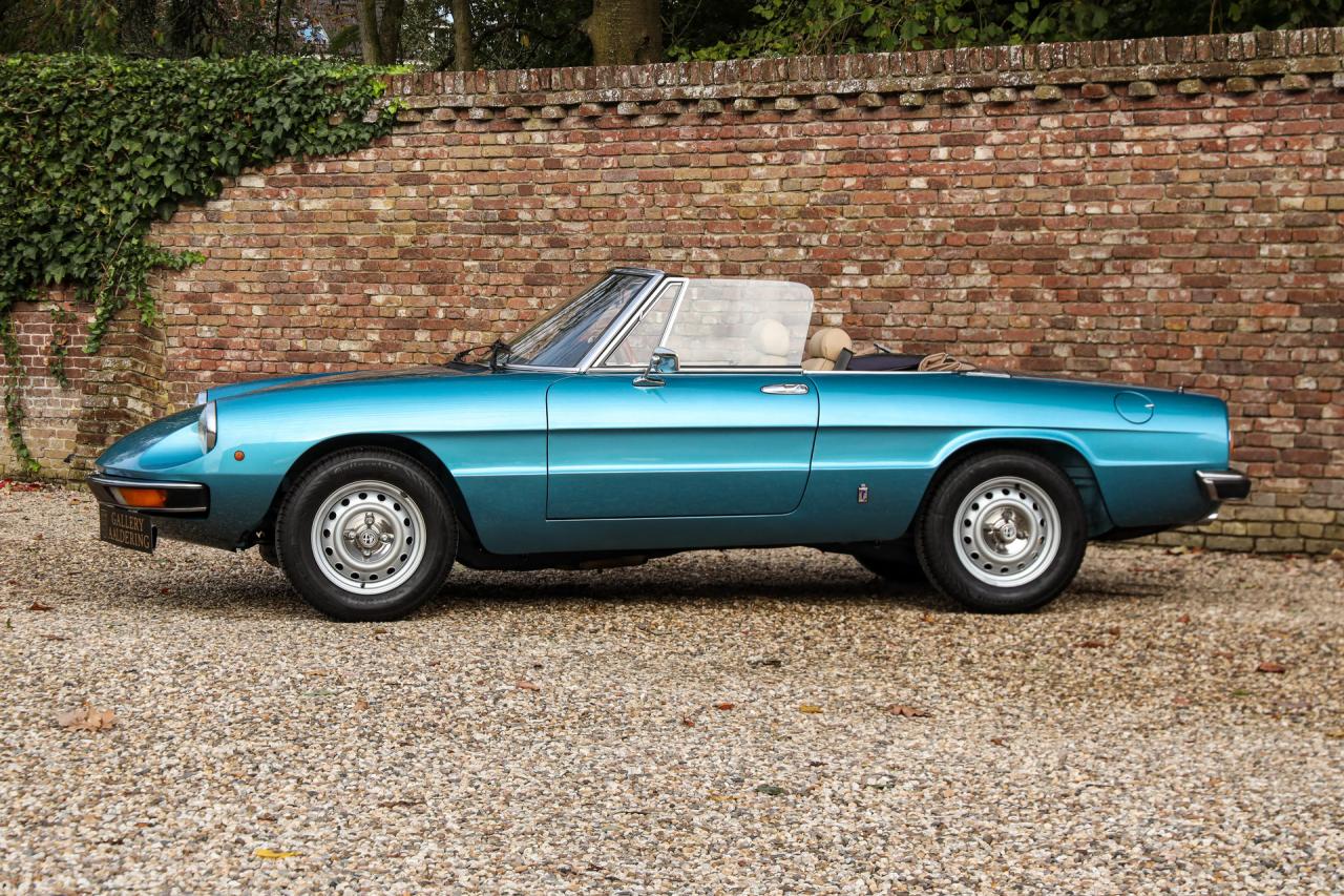 1981 Alfa Romeo Spider 2000 Coda Tronca &ldquo;Most Beautiful Blue&rdquo;