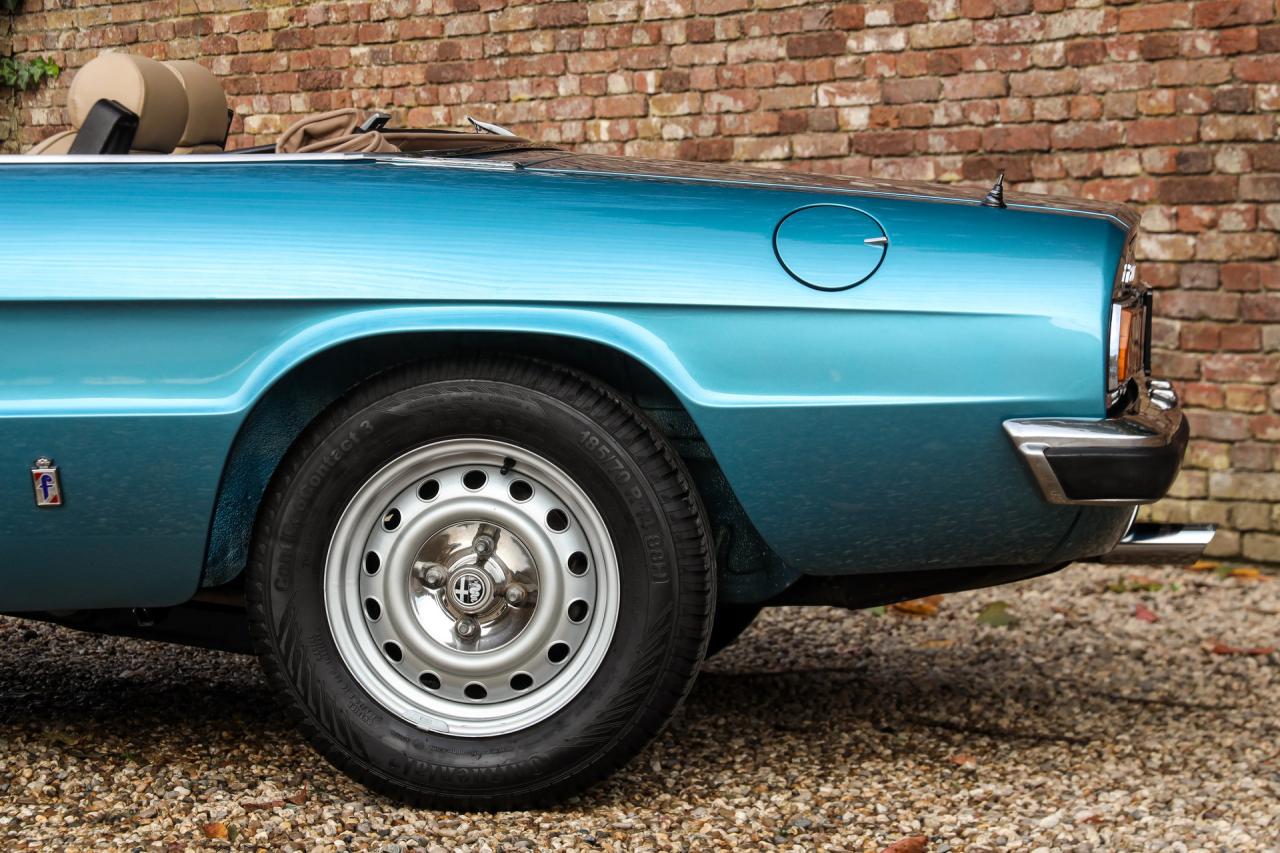 1981 Alfa Romeo Spider 2000 Coda Tronca &ldquo;Most Beautiful Blue&rdquo;