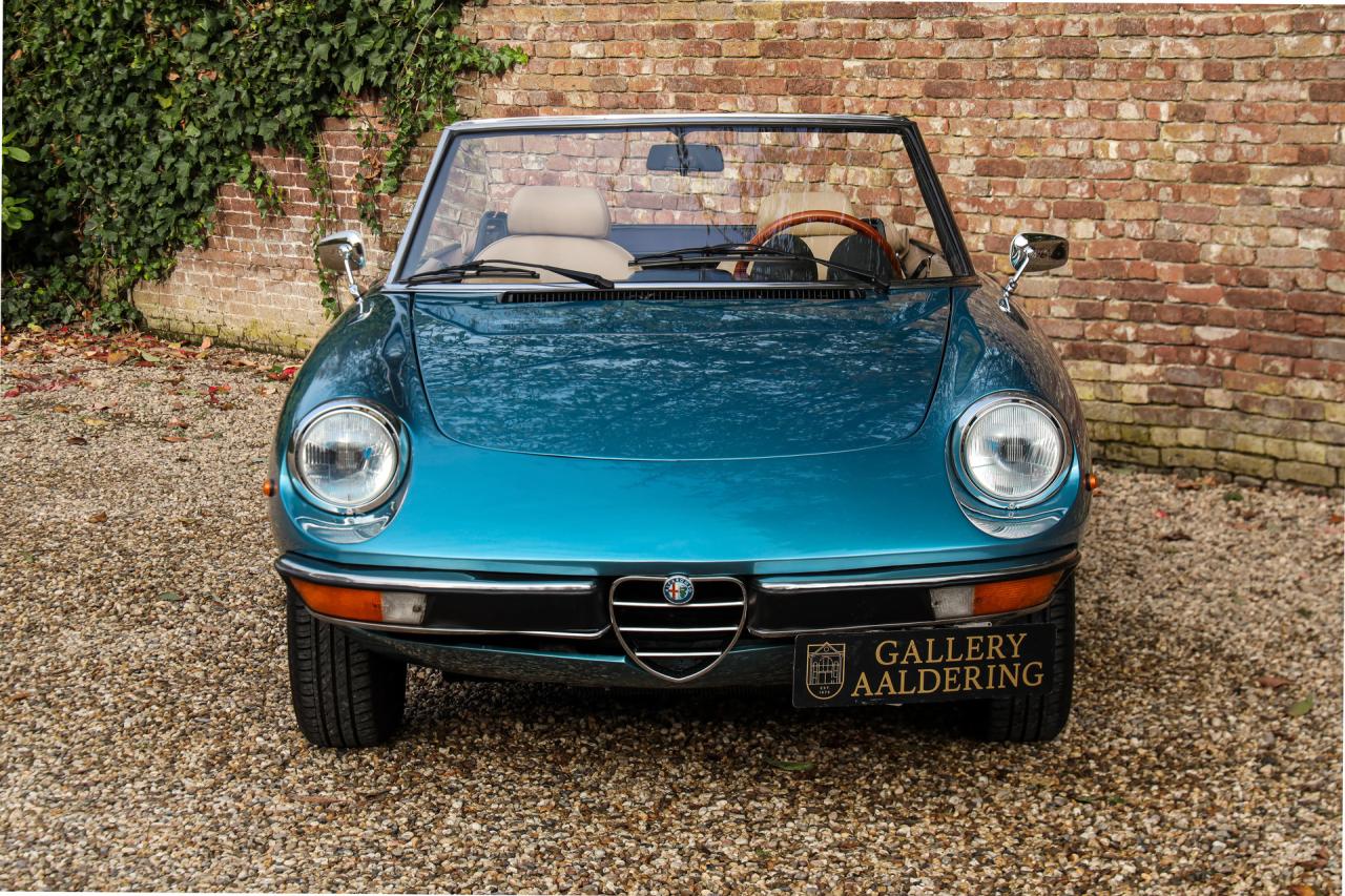 1981 Alfa Romeo Spider 2000 Coda Tronca &ldquo;Most Beautiful Blue&rdquo;