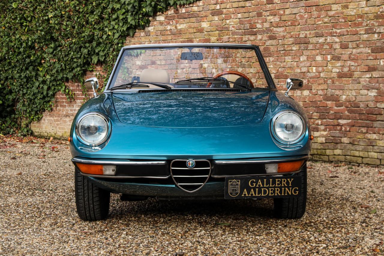 1981 Alfa Romeo Spider 2000 Coda Tronca &ldquo;Most Beautiful Blue&rdquo;