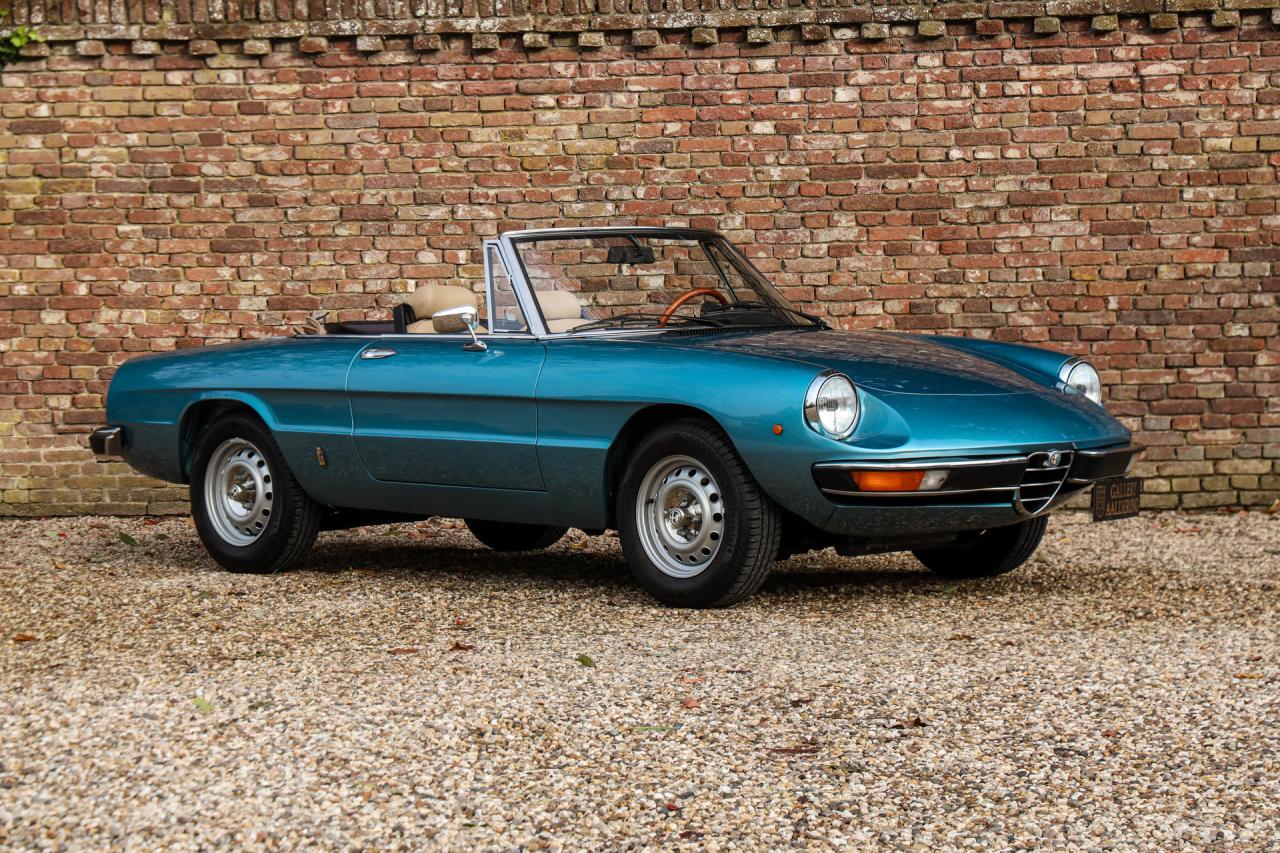 1981 Alfa Romeo Spider 2000 Coda Tronca &ldquo;Most Beautiful Blue&rdquo;