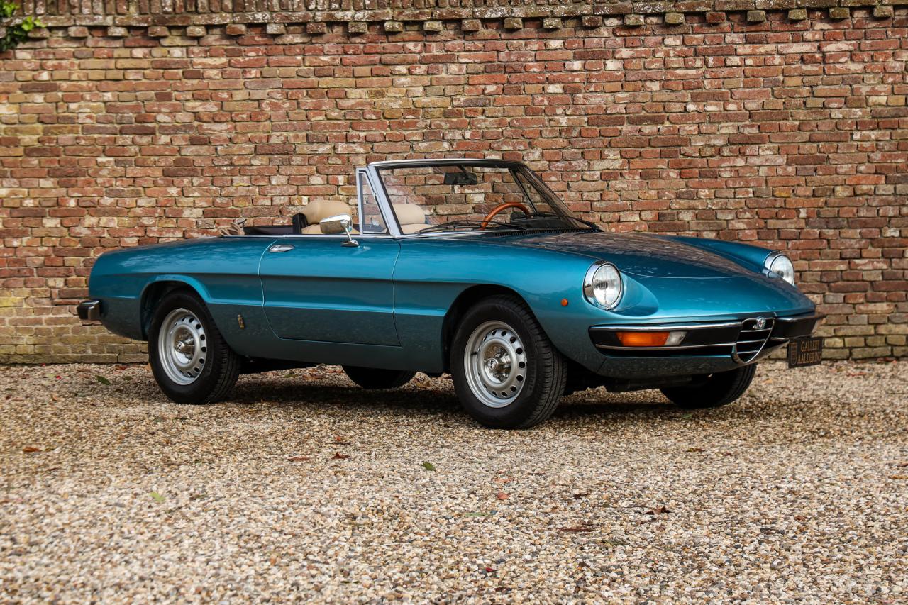 1981 Alfa Romeo Spider 2000 Coda Tronca &ldquo;Most Beautiful Blue&rdquo;