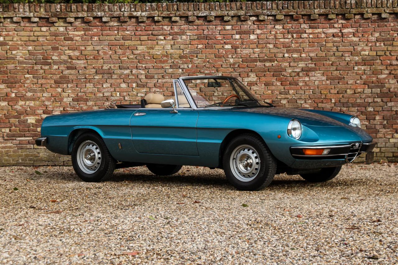 1981 Alfa Romeo Spider 2000 Coda Tronca &ldquo;Most Beautiful Blue&rdquo;