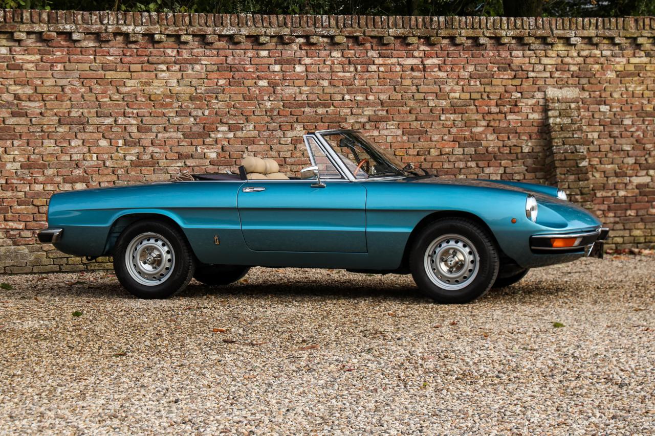 1981 Alfa Romeo Spider 2000 Coda Tronca &ldquo;Most Beautiful Blue&rdquo;