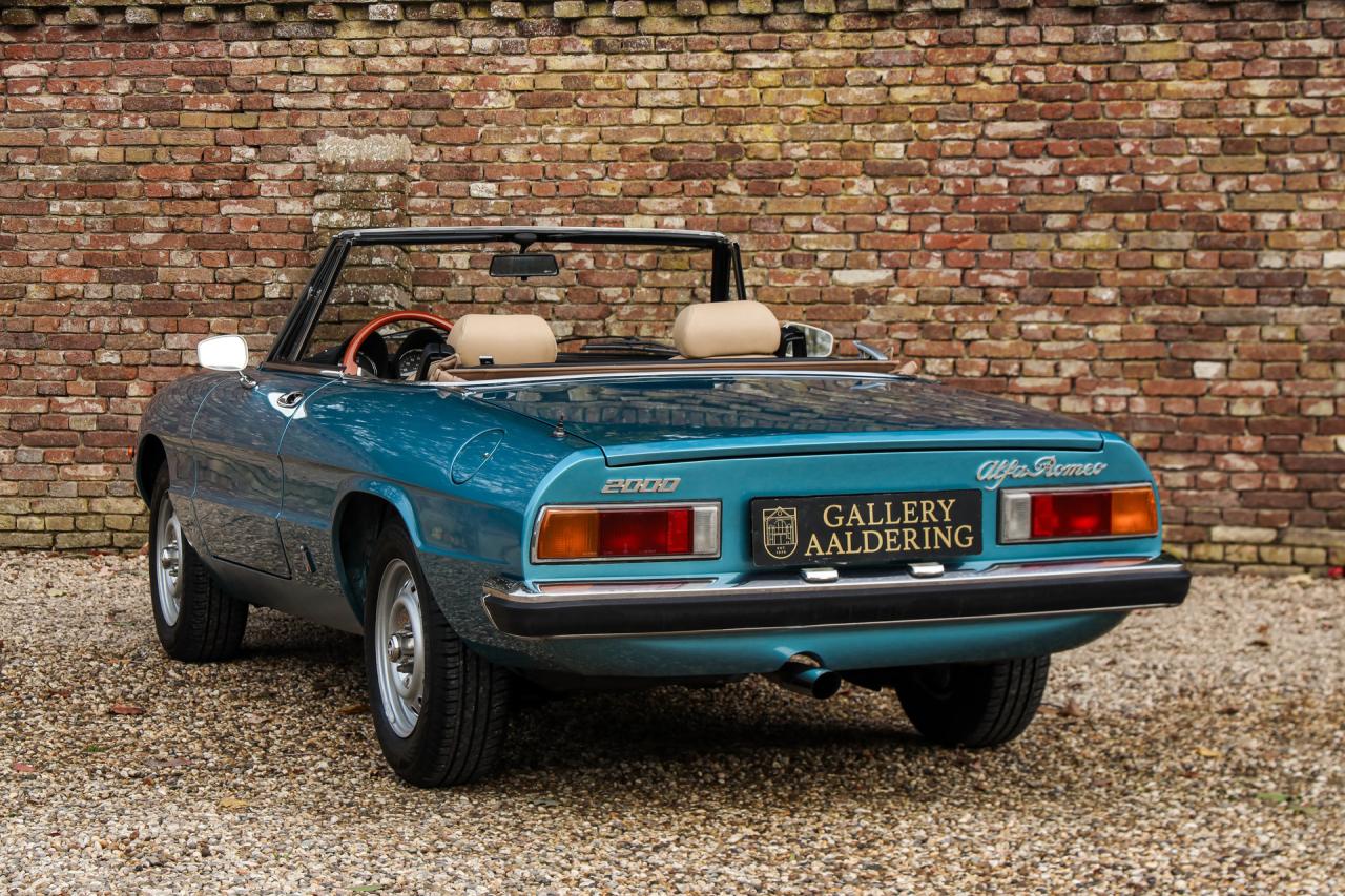 1981 Alfa Romeo Spider 2000 Coda Tronca &ldquo;Most Beautiful Blue&rdquo;