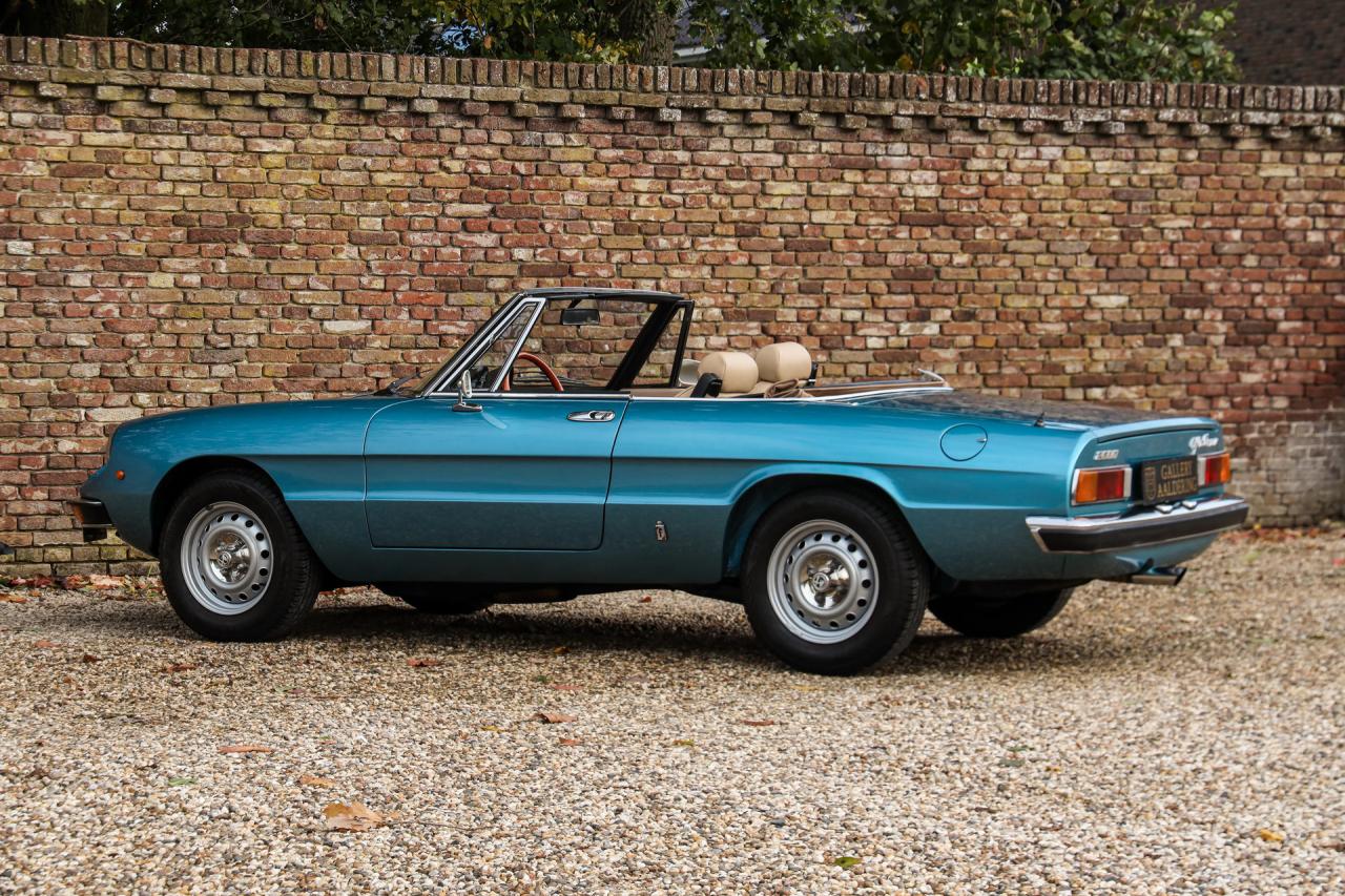 1981 Alfa Romeo Spider 2000 Coda Tronca &ldquo;Most Beautiful Blue&rdquo;