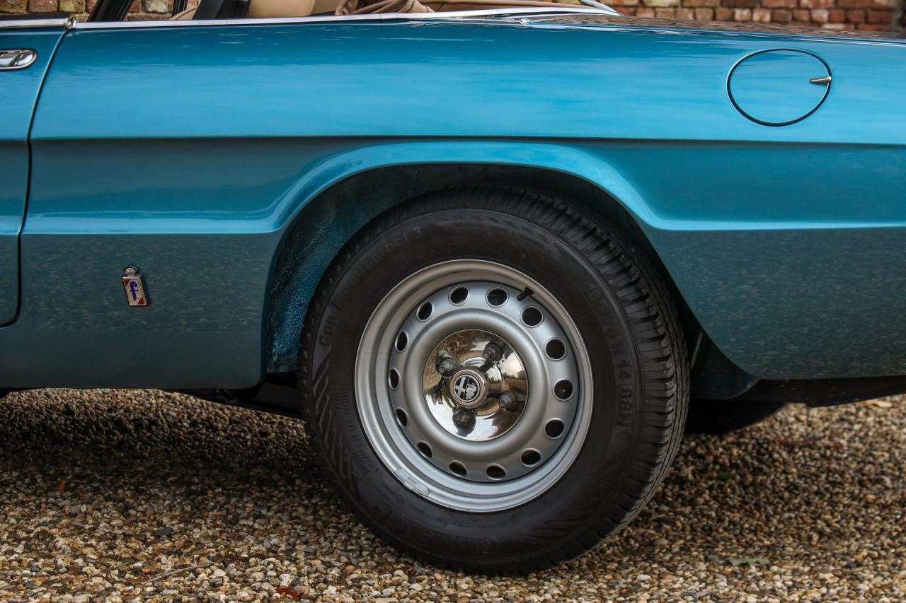 1981 Alfa Romeo Spider 2000 Coda Tronca &ldquo;Most Beautiful Blue&rdquo;