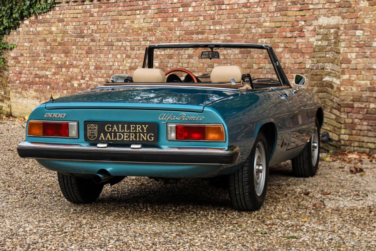 1981 Alfa Romeo Spider 2000 Coda Tronca &ldquo;Most Beautiful Blue&rdquo;
