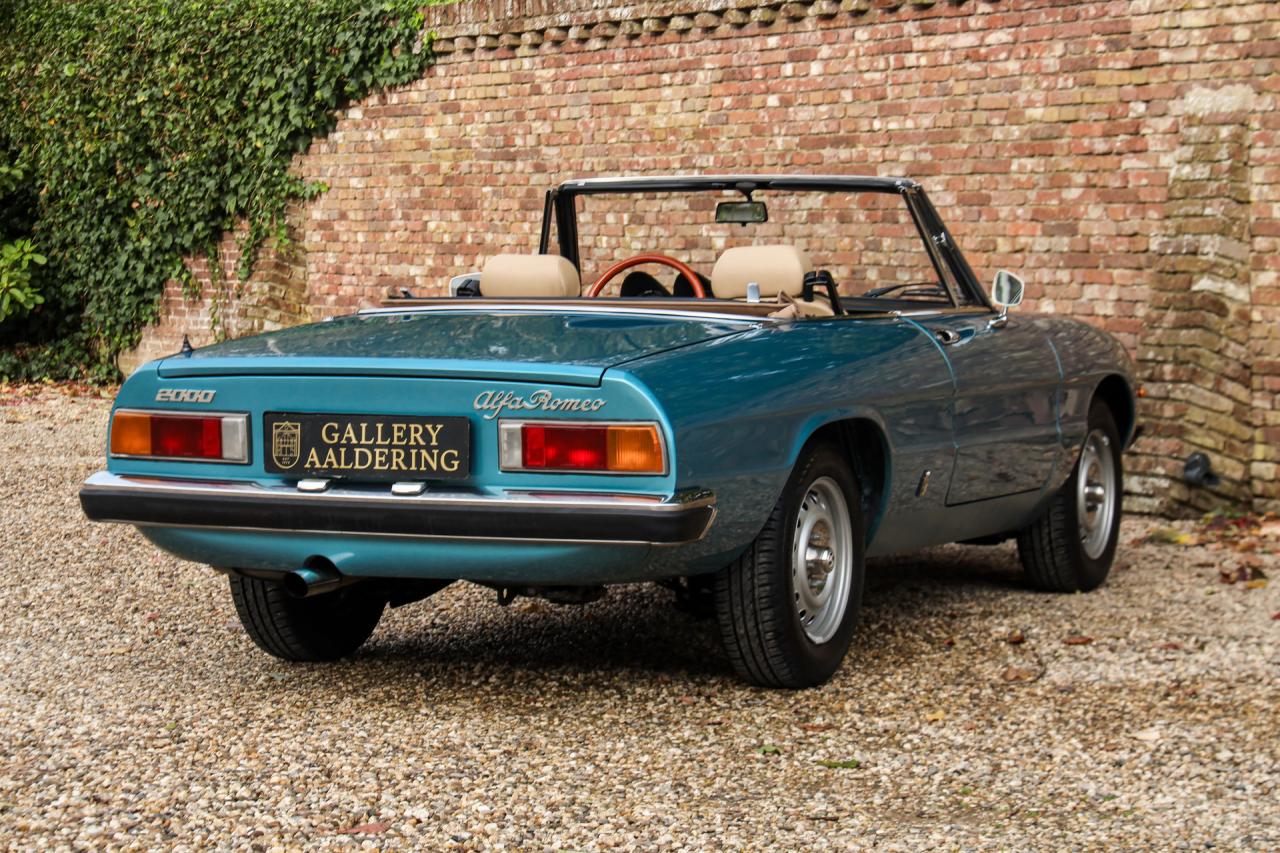 1981 Alfa Romeo Spider 2000 Coda Tronca &ldquo;Most Beautiful Blue&rdquo;
