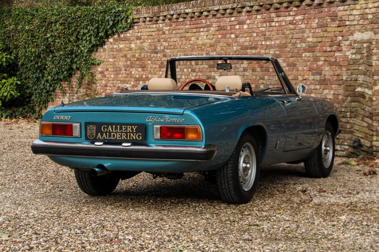 1981 Alfa Romeo Spider 2000 Coda Tronca &ldquo;Most Beautiful Blue&rdquo;
