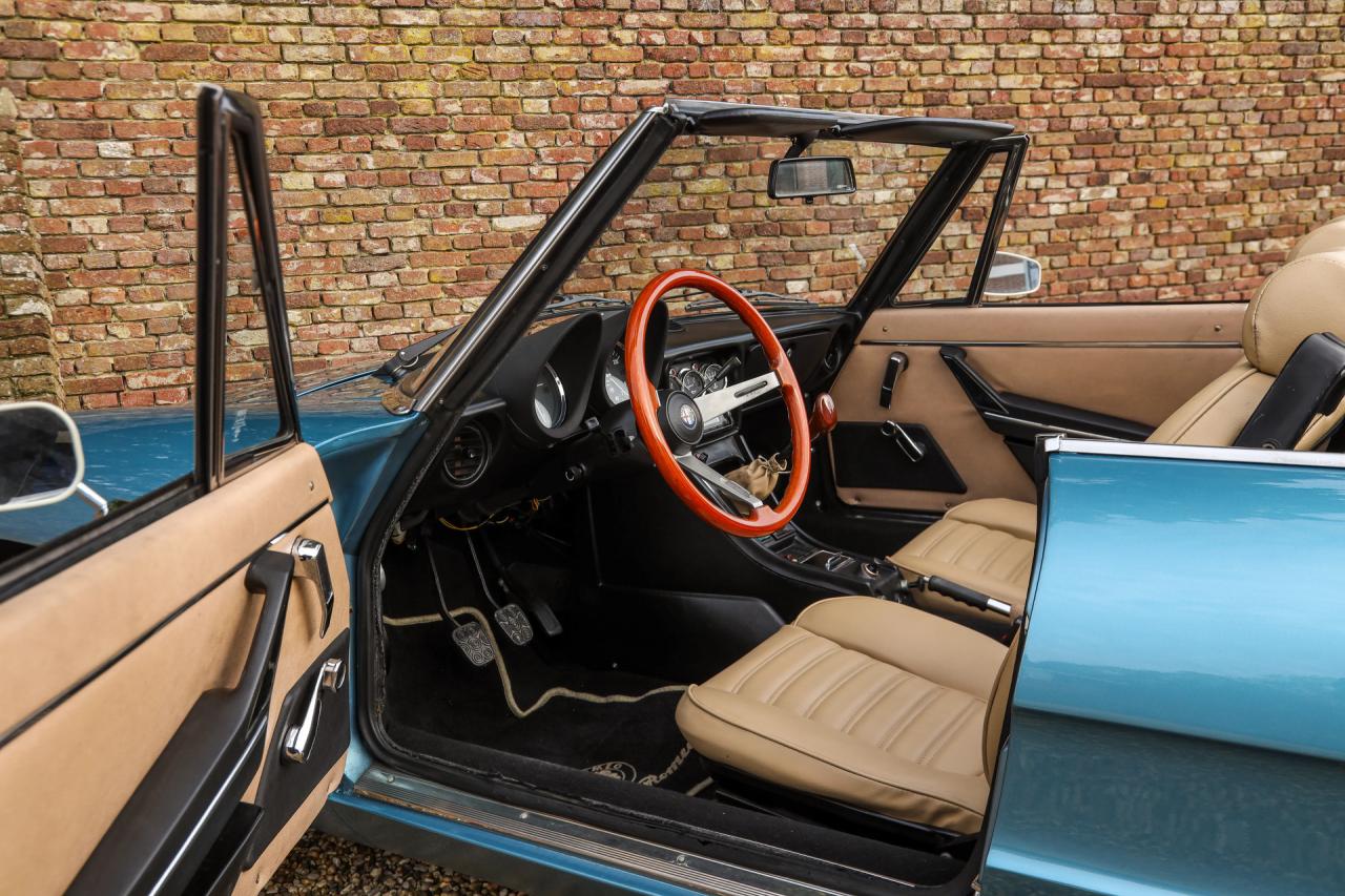 1981 Alfa Romeo Spider 2000 Coda Tronca &ldquo;Most Beautiful Blue&rdquo;