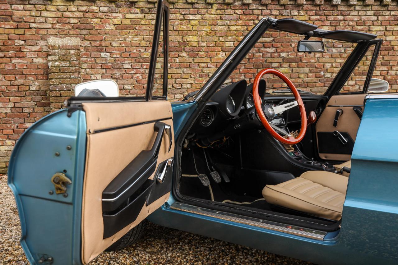 1981 Alfa Romeo Spider 2000 Coda Tronca &ldquo;Most Beautiful Blue&rdquo;
