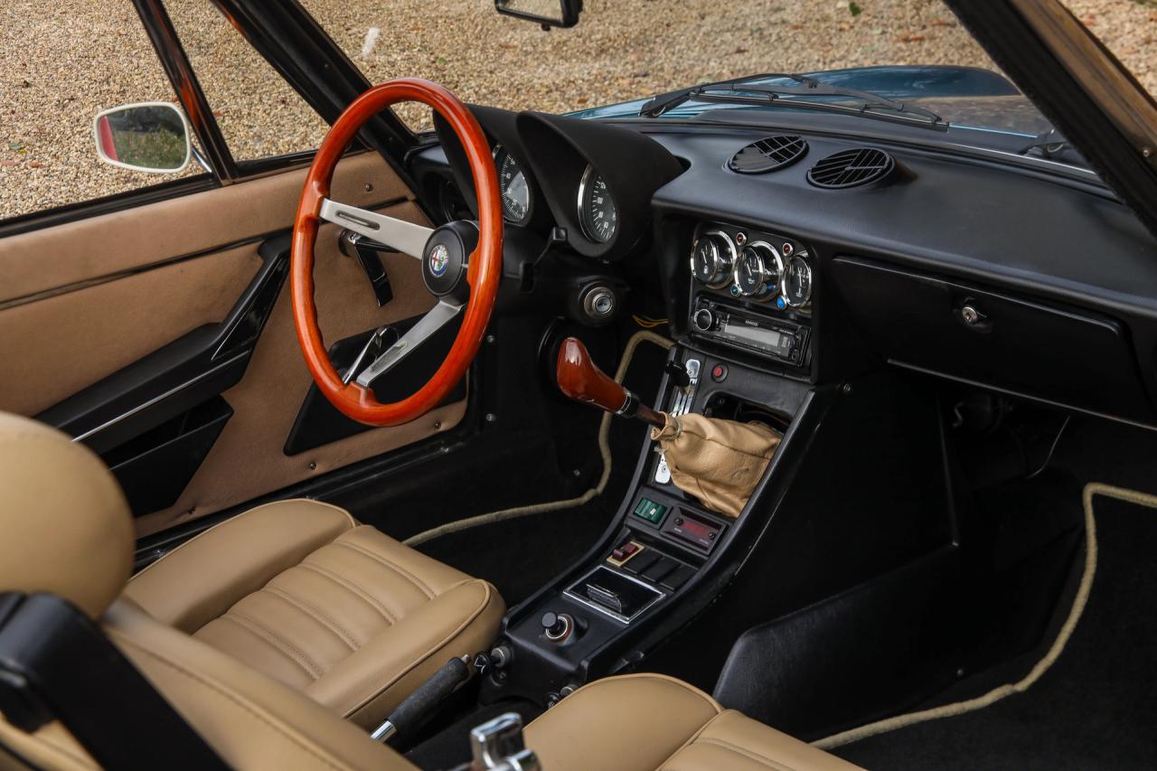 1981 Alfa Romeo Spider 2000 Coda Tronca &ldquo;Most Beautiful Blue&rdquo;