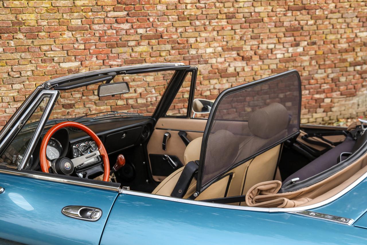 1981 Alfa Romeo Spider 2000 Coda Tronca &ldquo;Most Beautiful Blue&rdquo;
