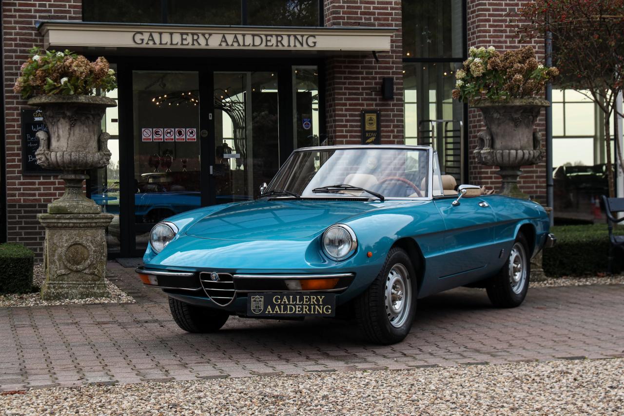 1981 Alfa Romeo Spider 2000 Coda Tronca &ldquo;Most Beautiful Blue&rdquo;