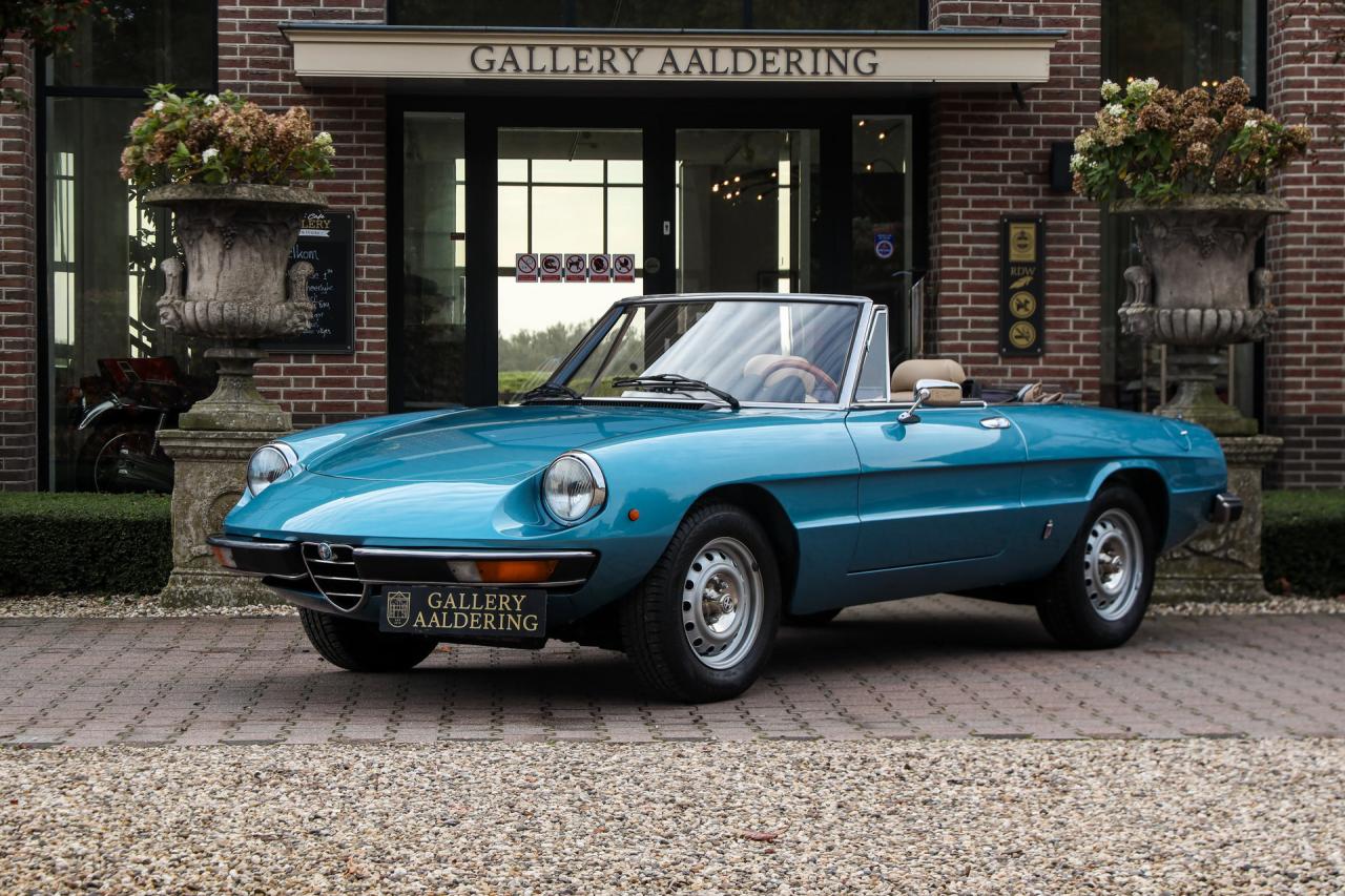 1981 Alfa Romeo Spider 2000 Coda Tronca &ldquo;Most Beautiful Blue&rdquo;