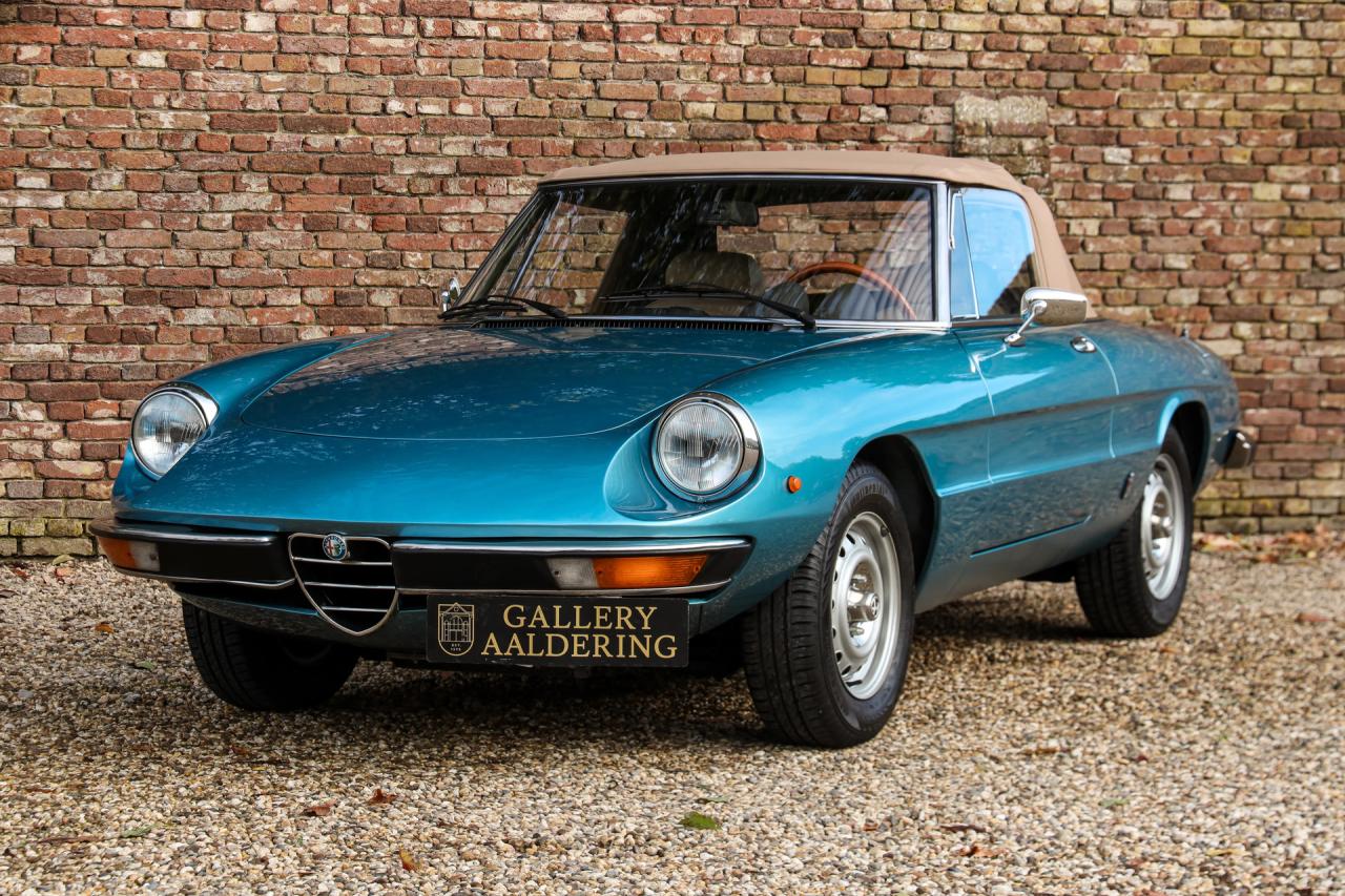 1981 Alfa Romeo Spider 2000 Coda Tronca &ldquo;Most Beautiful Blue&rdquo;