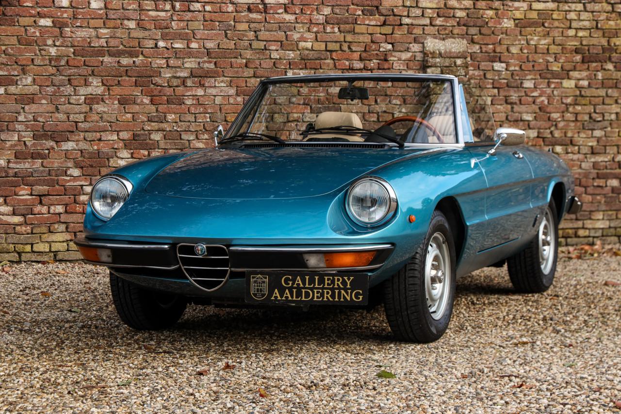 1981 Alfa Romeo Spider 2000 Coda Tronca &ldquo;Most Beautiful Blue&rdquo;