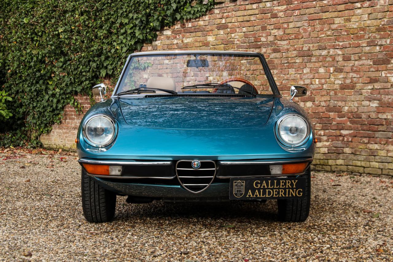 1981 Alfa Romeo Spider 2000 Coda Tronca &ldquo;Most Beautiful Blue&rdquo;