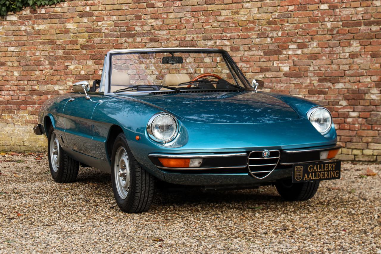 1981 Alfa Romeo Spider 2000 Coda Tronca &ldquo;Most Beautiful Blue&rdquo;
