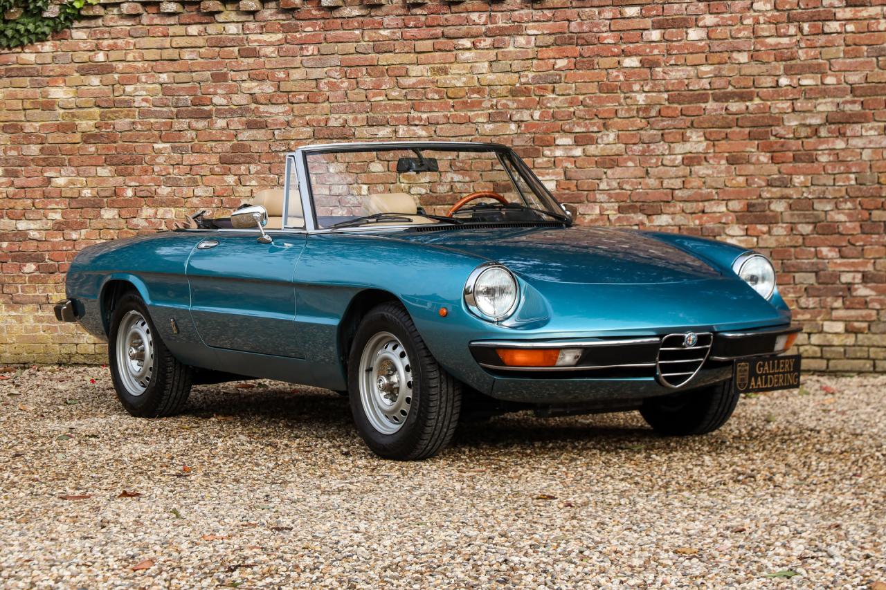 1981 Alfa Romeo Spider 2000 Coda Tronca &ldquo;Most Beautiful Blue&rdquo;