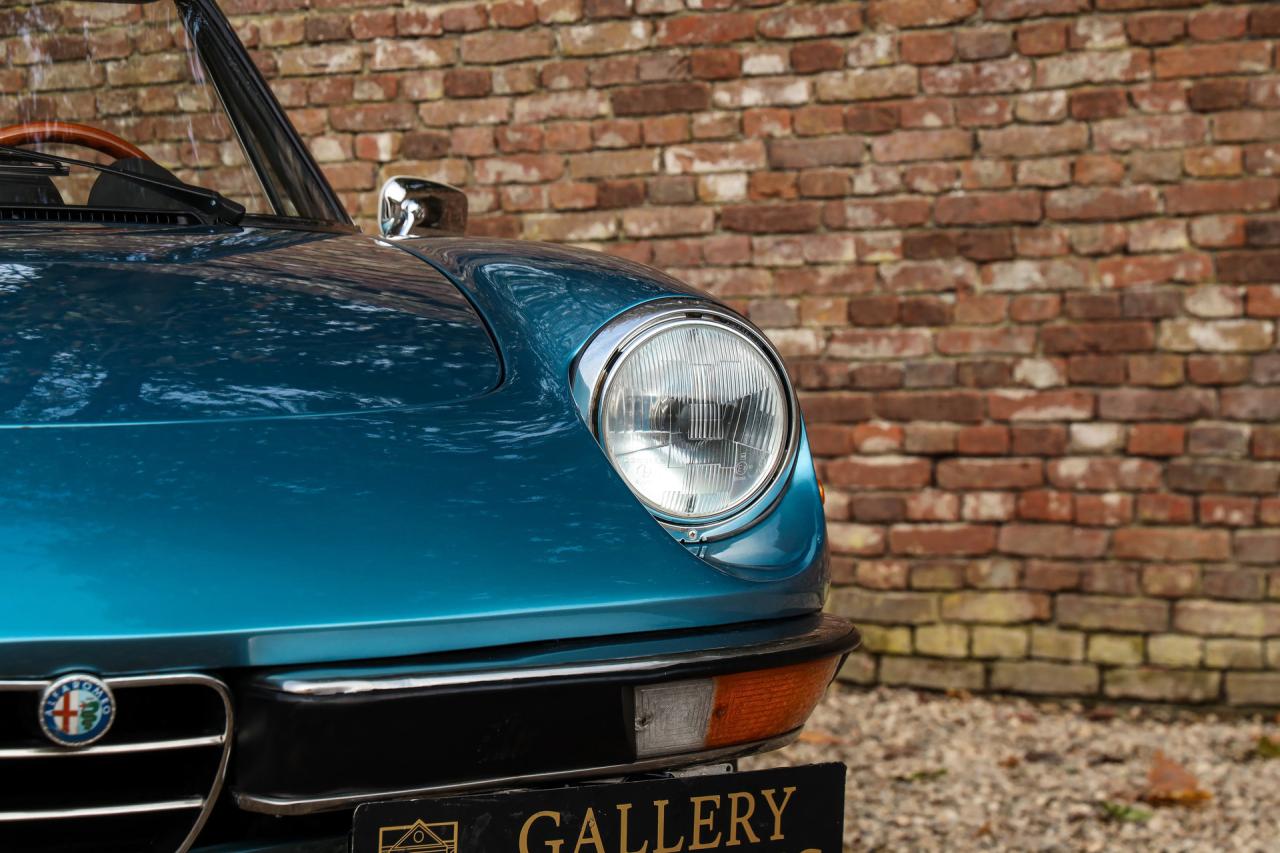 1981 Alfa Romeo Spider 2000 Coda Tronca &ldquo;Most Beautiful Blue&rdquo;