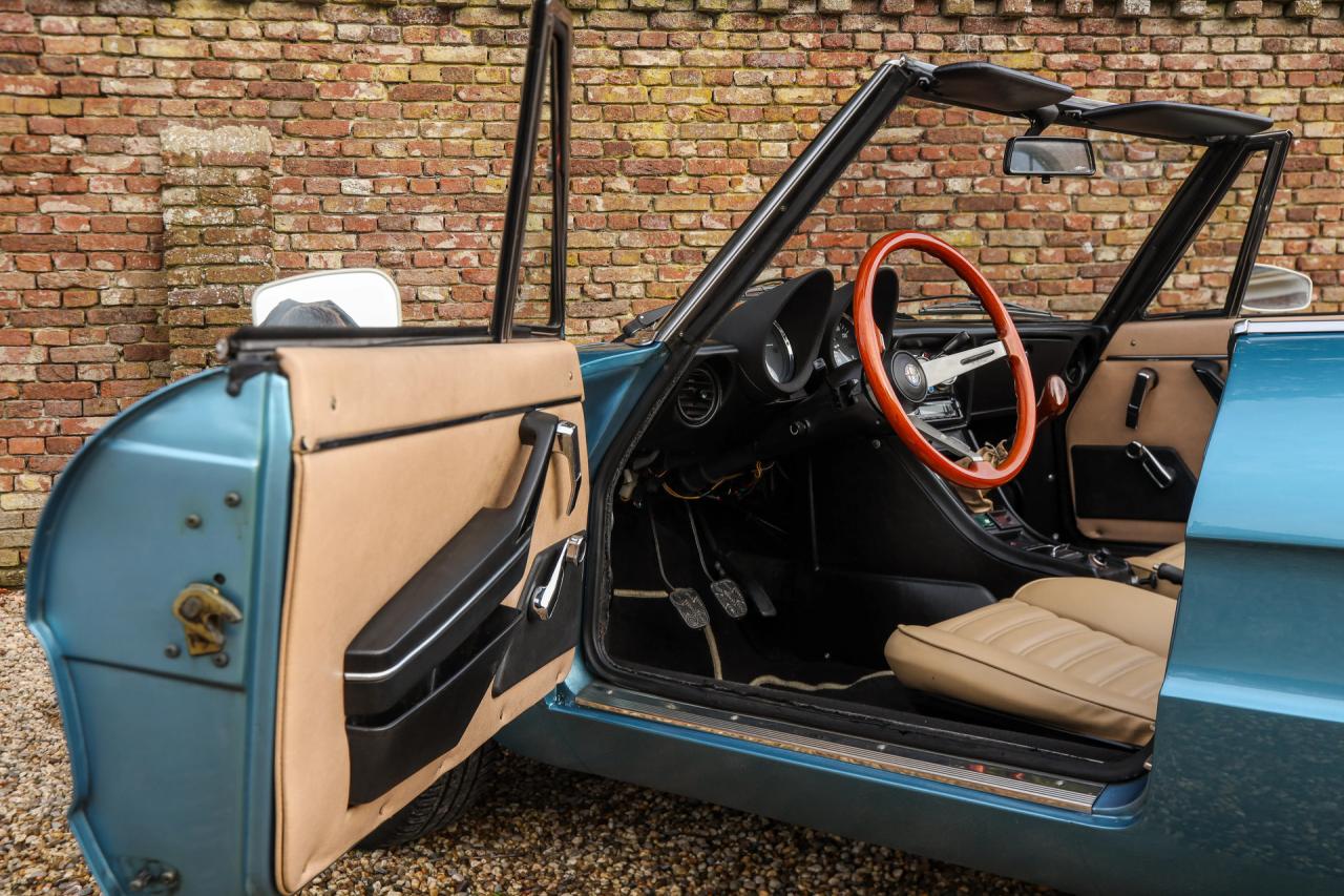 1981 Alfa Romeo Spider 2000 Coda Tronca &ldquo;Most Beautiful Blue&rdquo;
