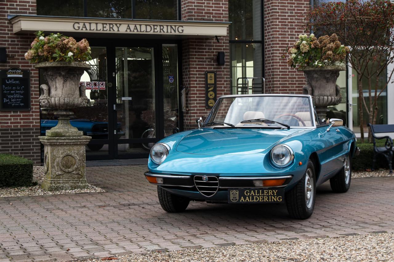 1981 Alfa Romeo Spider 2000 Coda Tronca &ldquo;Most Beautiful Blue&rdquo;