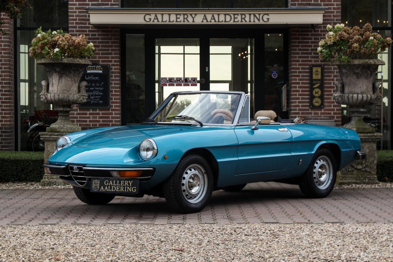 1981 Alfa Romeo Spider 2000 Coda Tronca &ldquo;Most Beautiful Blue&rdquo;