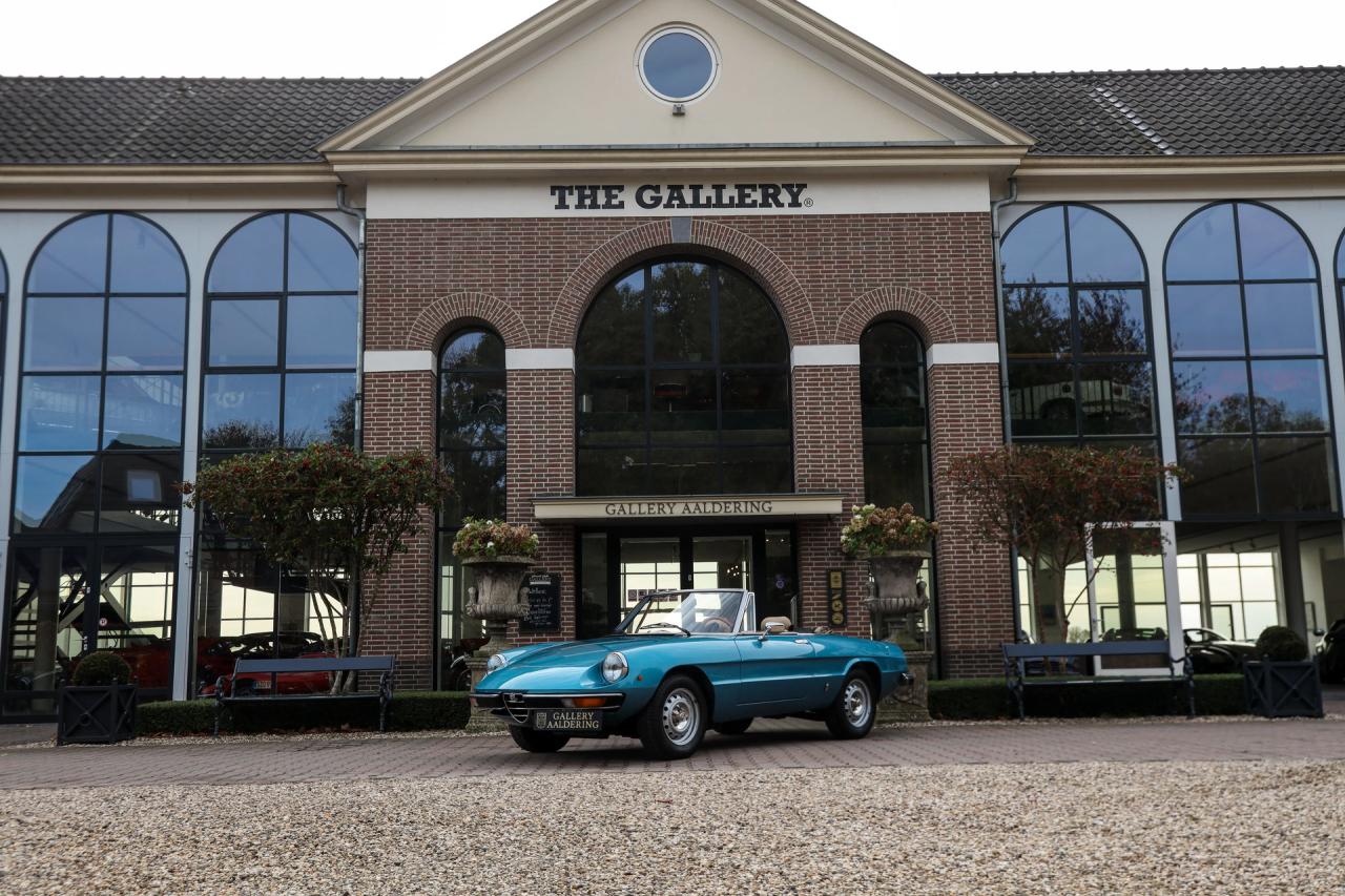 1981 Alfa Romeo Spider 2000 Coda Tronca &ldquo;Most Beautiful Blue&rdquo;