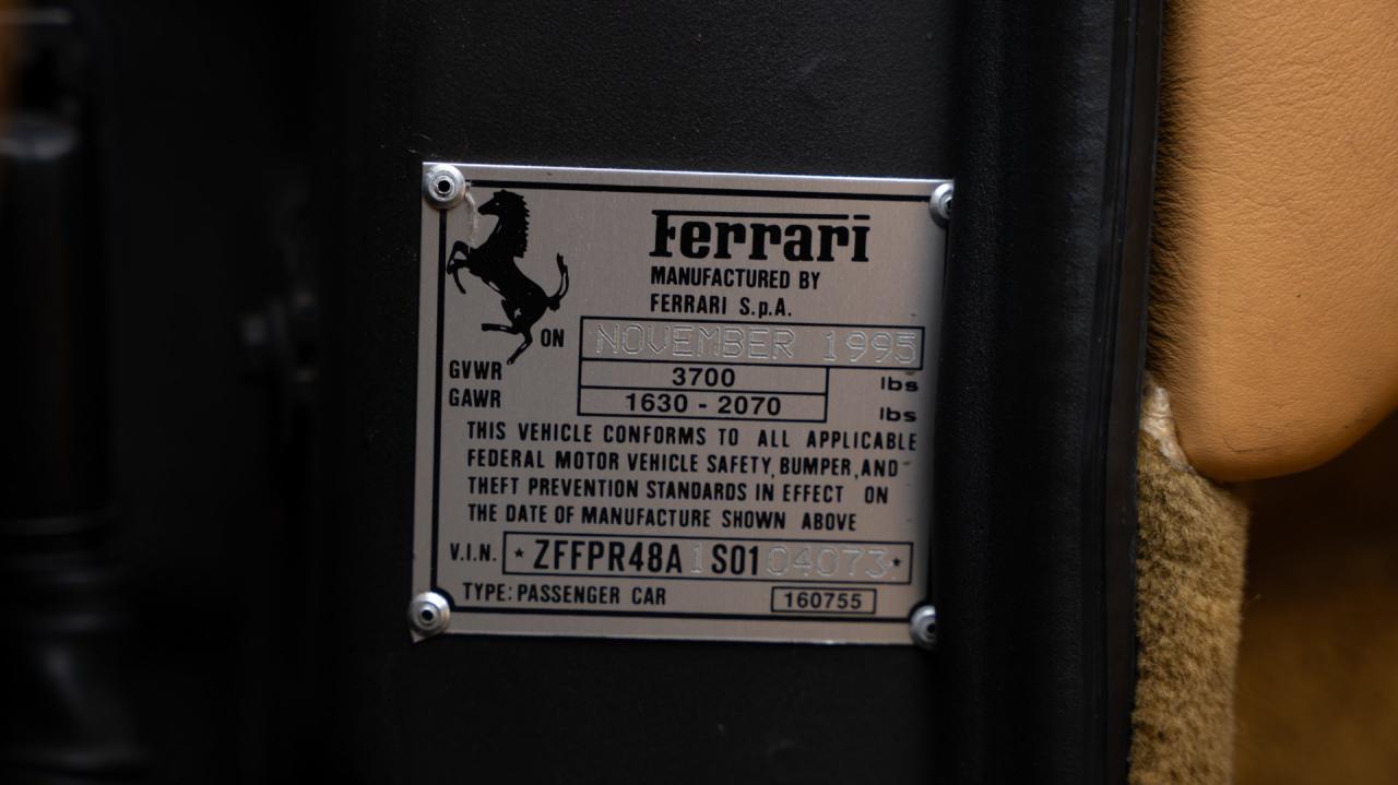 1995 Ferrari F355 Spider