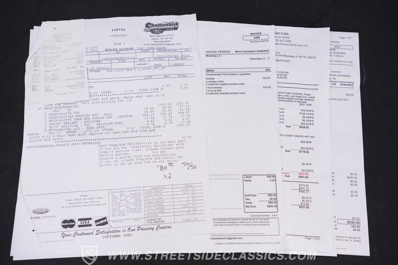 1993 Ford Mustang Saleen Tribute Convertible