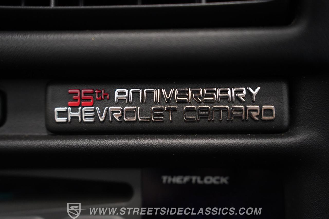 2002 Chevrolet Camaro SS 35th Anniversary Convertible