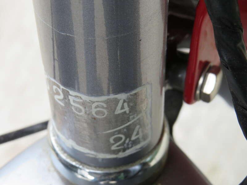 1953 MV Agusta 150 TEL SPORT COMPETIZIONE