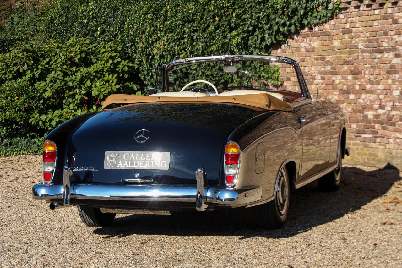 1956 Mercedes - Benz Mercedes Benz 220 S Cabriolet &ldquo;Comprehensive restoration completed in 2019&rdquo;