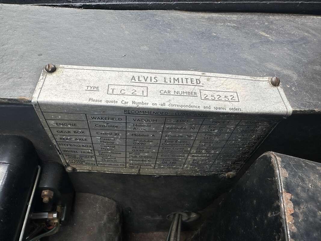 1953 Alvis TC21