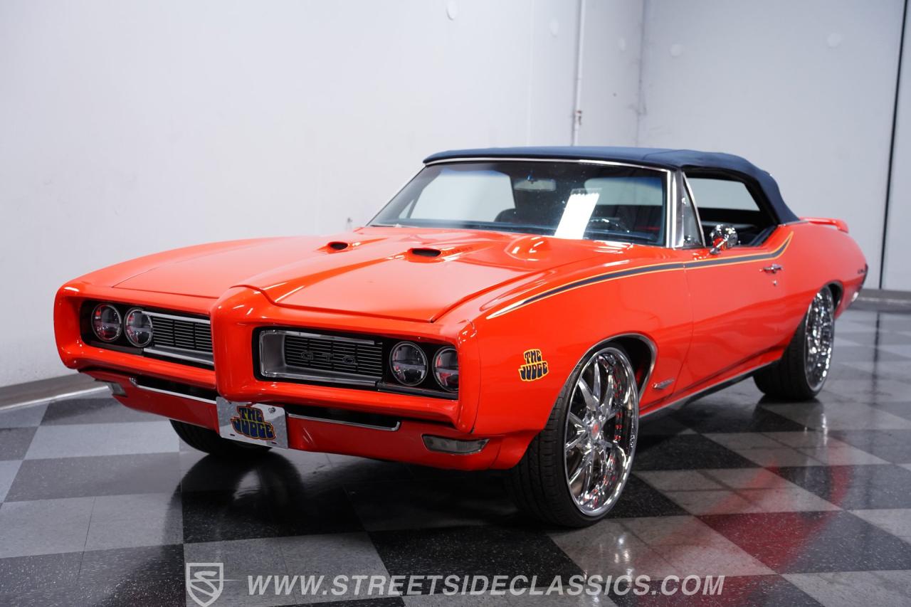 1968 Pontiac GTO Convertible Judge Tribute Restomod
