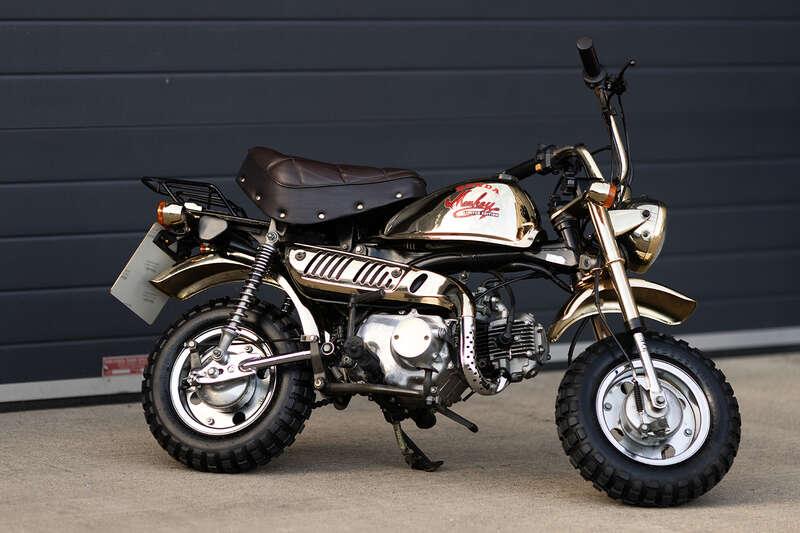 1985 Honda Z50J GOLD LIMITED EDITION MONKEY BIKE