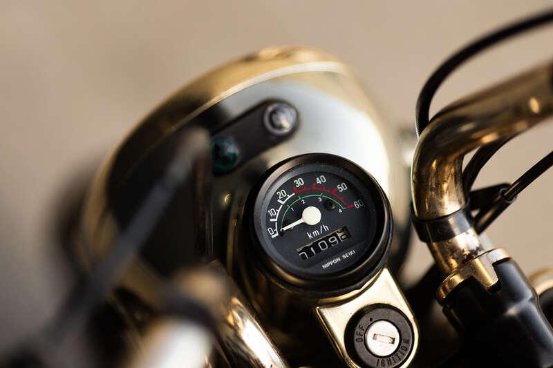 1985 Honda Z50J GOLD LIMITED EDITION MONKEY BIKE