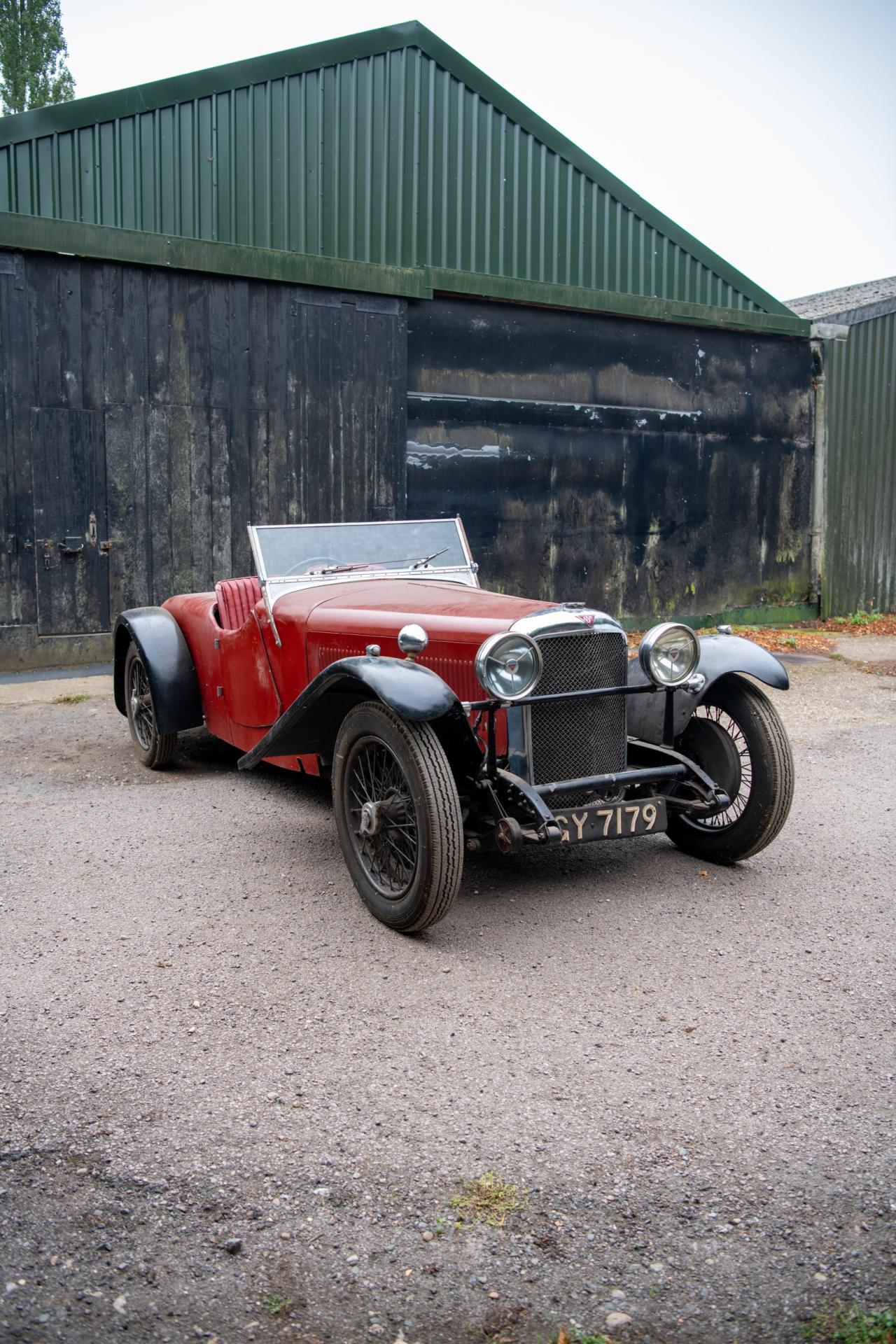 1932 Alvis Speed 20 SA Open Tourer Two-Seater