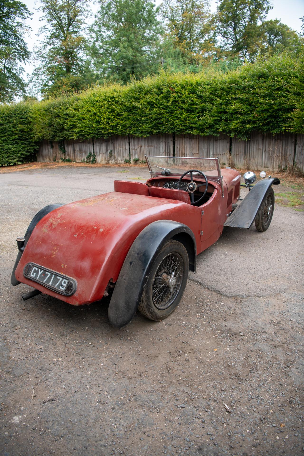1932 Alvis Speed 20 SA Open Tourer Two-Seater