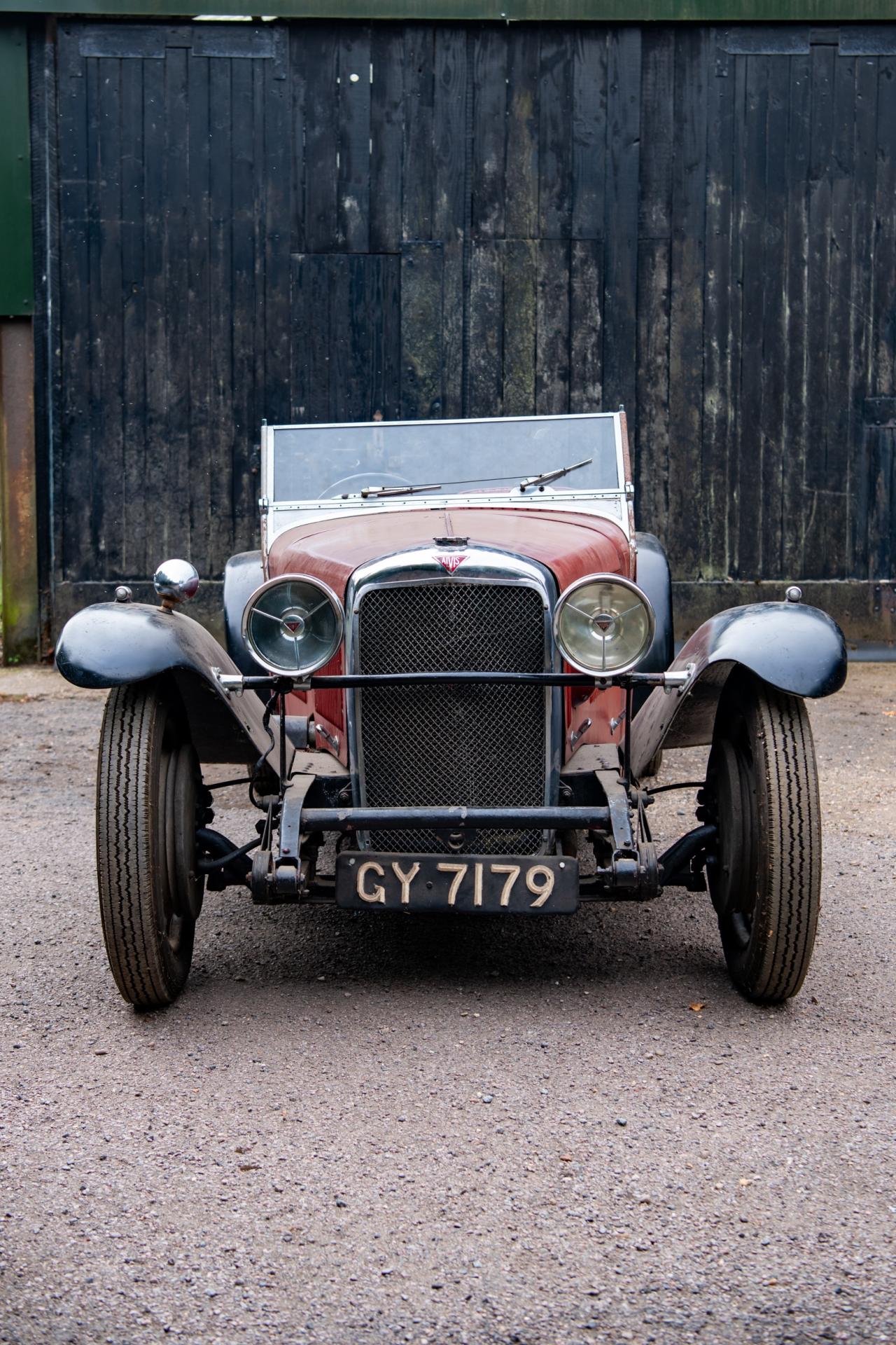 1932 Alvis Speed 20 SA Open Tourer Two-Seater