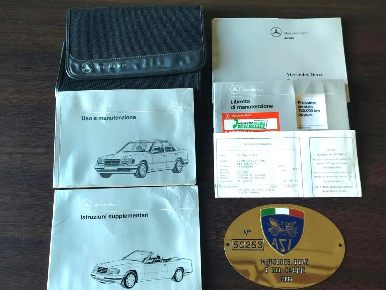 1996 Mercedes - Benz BENZ E 200 CABRIOLET 1996