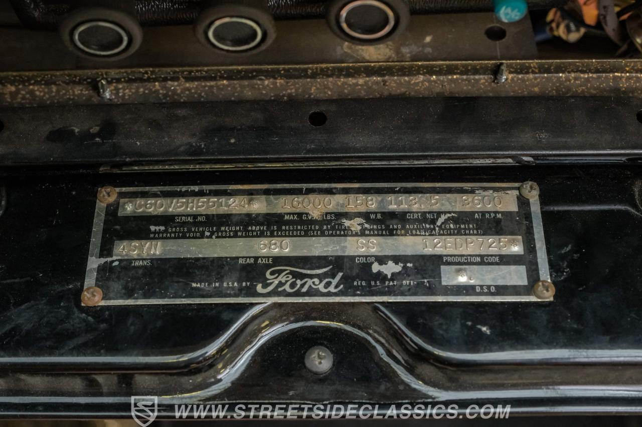 1955 Ford C-600 Cabover