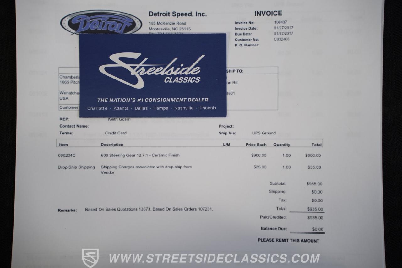1968 Chevrolet Camaro SS 350 Tribute